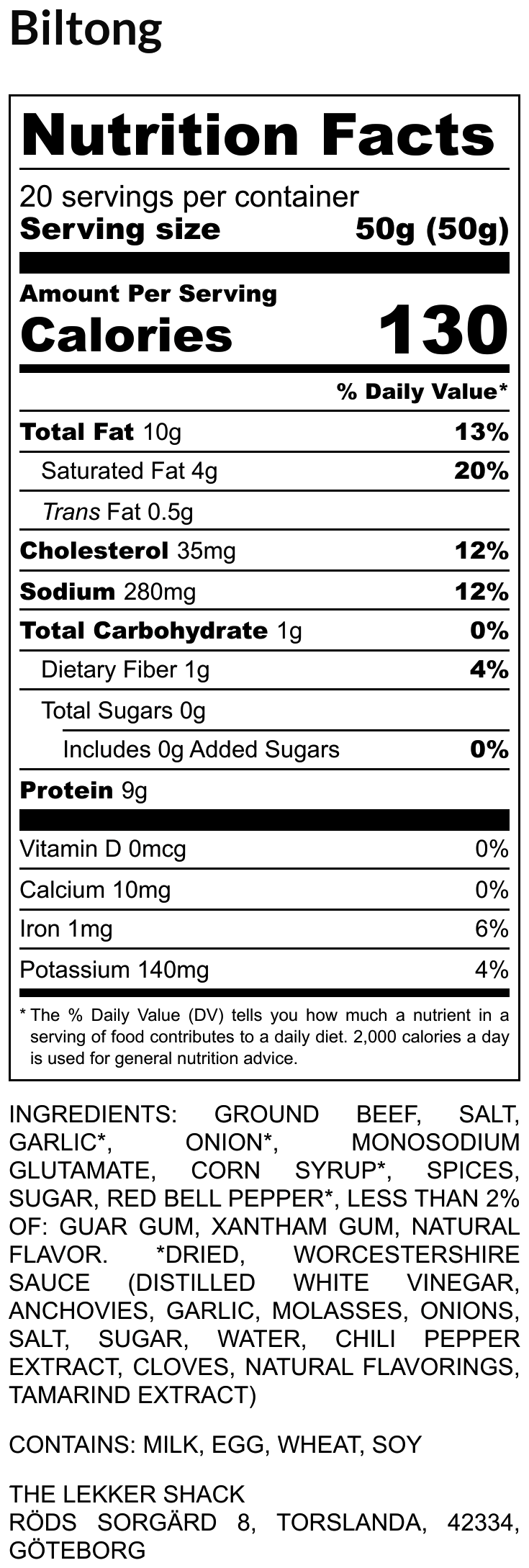 Biltong - Lean (No Fat)